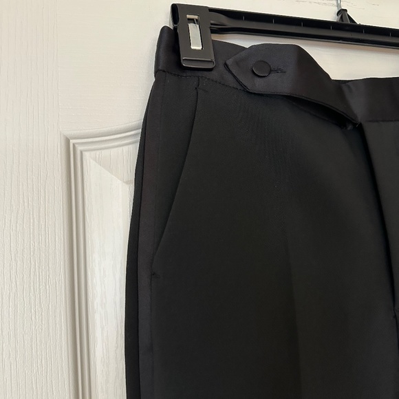 Zara Tuxedo Pants Trousers, Size XS, Black - Picture 8 of 16